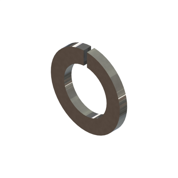 R-301 Wave Lockwasher, 12 MM Black
