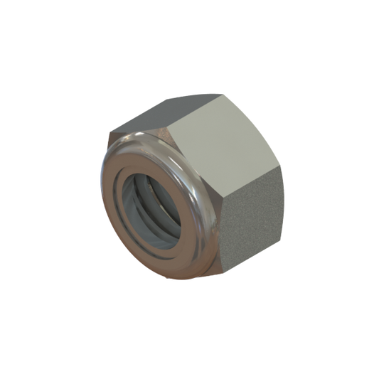 Nut 5/16-18 Hex Nylon Lock Zinc