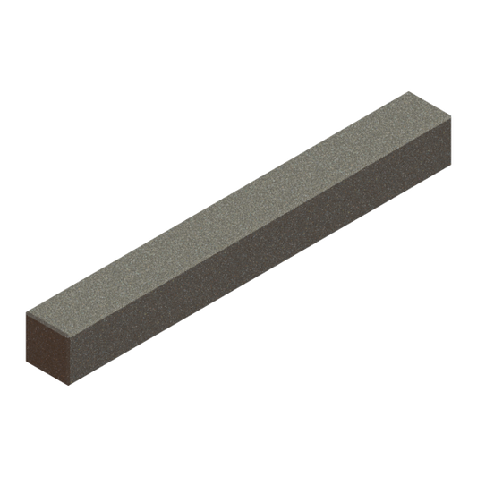 Key 3/8" Square x 3-1/4" LG, Steel