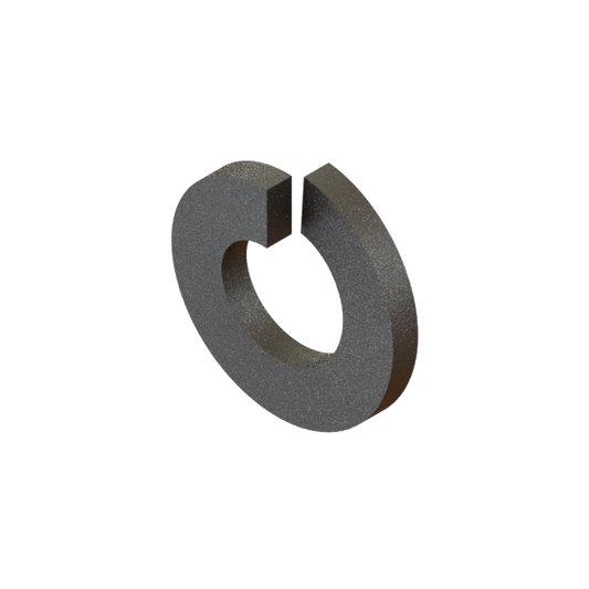 FAST-728 Lockwasher 1/4" Split, Zinc