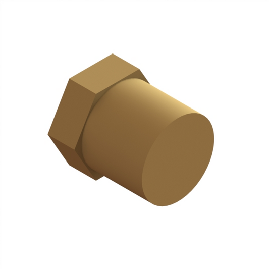 B-6365-11 Plug 1/4" NPT, Brass