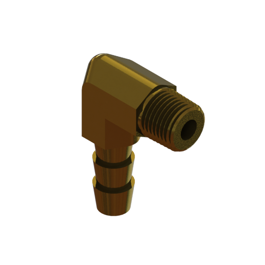 PART-315 Elbow BRB 3/8" to MNPT 3/8", BR