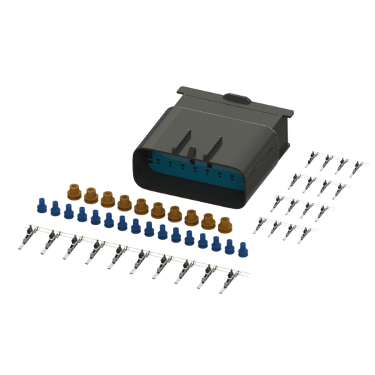 Connector Male Delphi GT150 14 Pin Kit