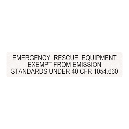 Decal-37 Decal MARK-3 EPA Exemption