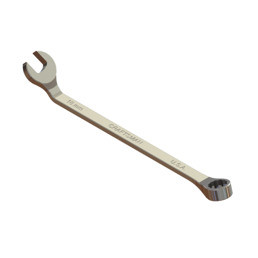 R-906M Wrench, Box & Open End 10 mm