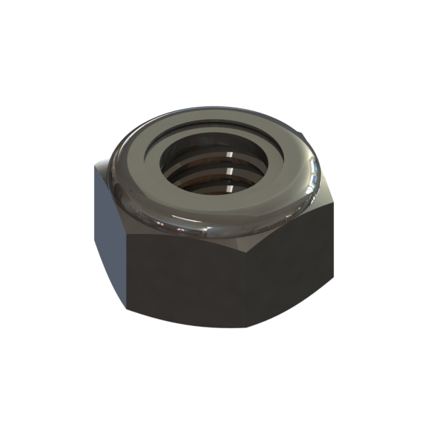 R-150 Nut M6X1.0 Hex Fuji Lock Zinc
