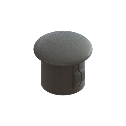 Part-524 Plastic Plug 0.375" Hole, BK