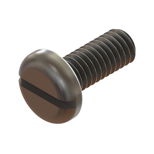 R-665 Screw, M4-0.7 × 10 Slot Pan
