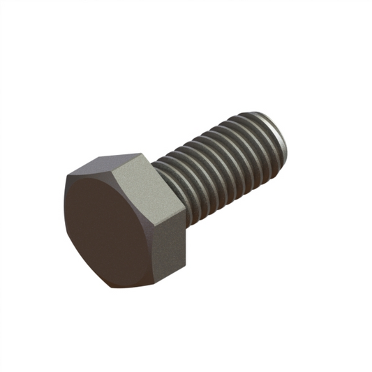 FAST-18 Screw, M6 × 1.0 × 14 Hex Cap Zinc