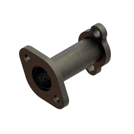 C-7593R Manifold RH, Low Tone Muffler B&S 18