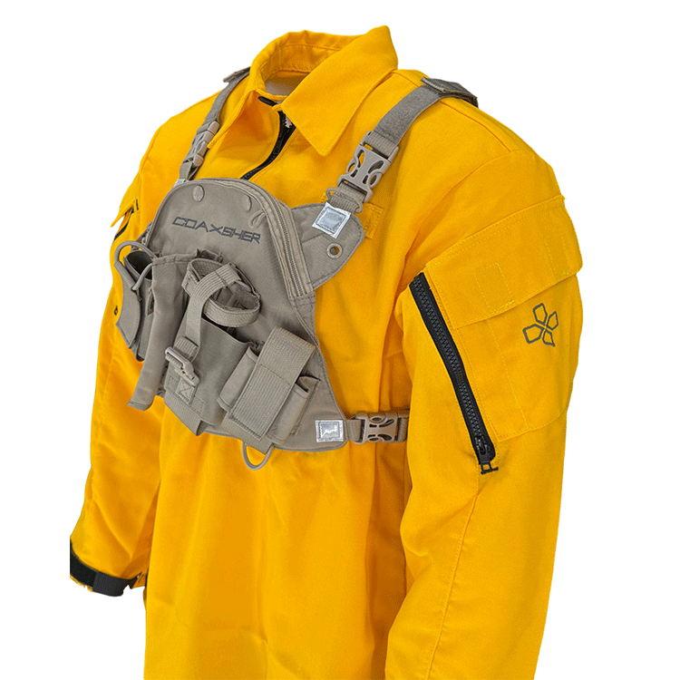 RCP-1 Pro Radio Chest Harness, Desert Tan