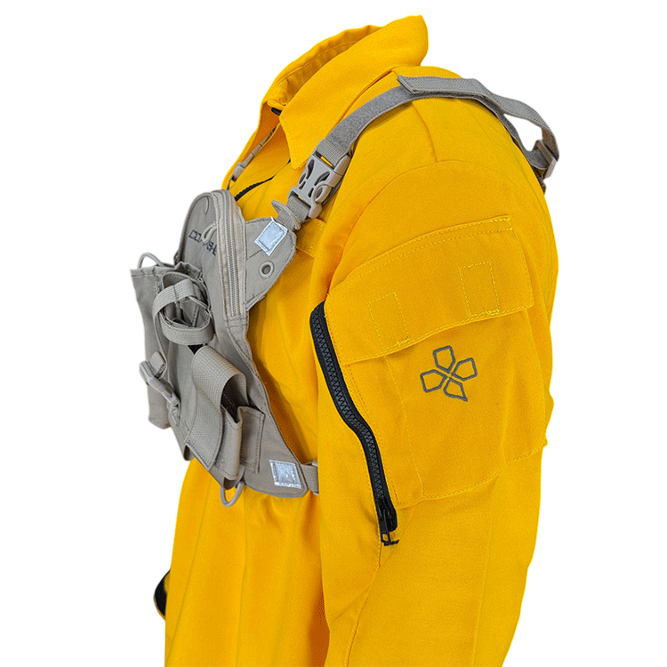 RCP-1 Pro Radio Chest Harness, Desert Tan